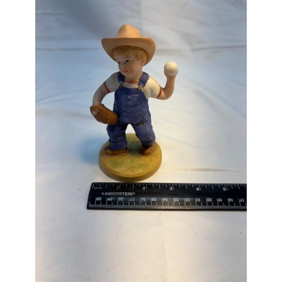 4 PC 1985 Denim Days Baseball 1522 Figurines - Picture 4 of 8